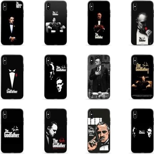 The Godfather Movie Italian Mafia Phone Case for iPhone 7 8 11 12 Pro X XS Max XR Samsung A S 10 20 30 50 70 Plus pro funda