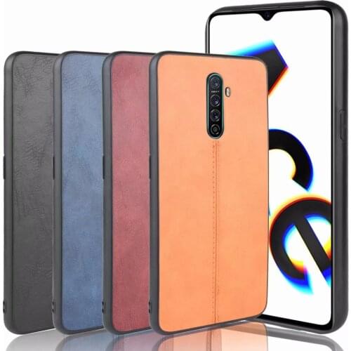 Funda Vintage Case for Oppo Realme 6 Pro X50 Pro A31 C11 Reno 4 Pro A92 A52 A72 Finda X2 Pro PU Leather Coque Case Cover Capa