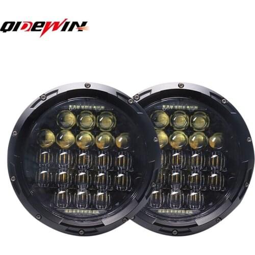 Hot selling 75W Wrangler LADA 5D lens headlamp 5d7 inch Harley Motorcycle modified LED headlamp