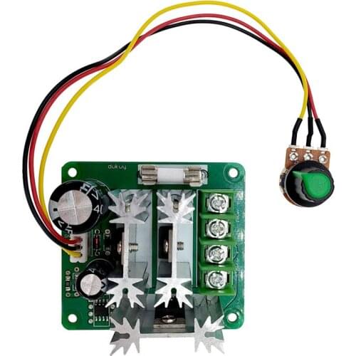 DC Motor Speed Controller Motor Speed Controller 6v-90v Switch Stepless Speed Regulation Current Regulator