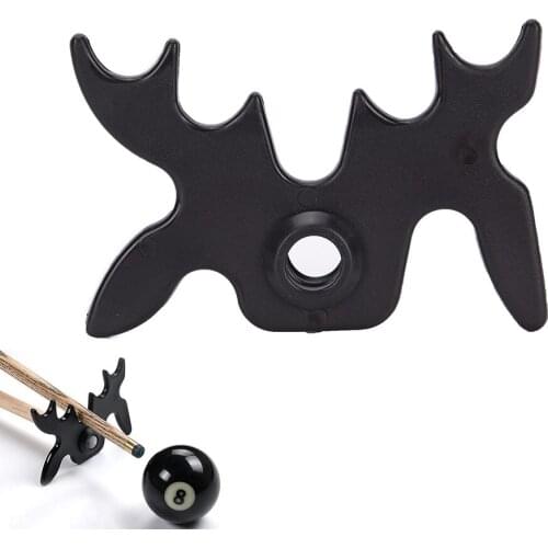 Cross Antlers Rod Holder Pool Cue Stick Frame Pole Rack Rod Accessory Snooker Billiards Cue Rack Bridge Head Billiards