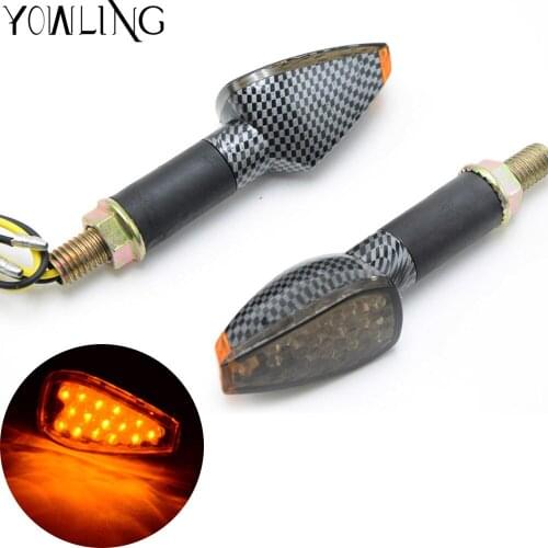 Motorcycle Led Turn Signal Lights Lamp Motorbike Indicators Blinker Amber Light Bulb For YAMAHA YZF R1 YZF-R1 2007 2008
