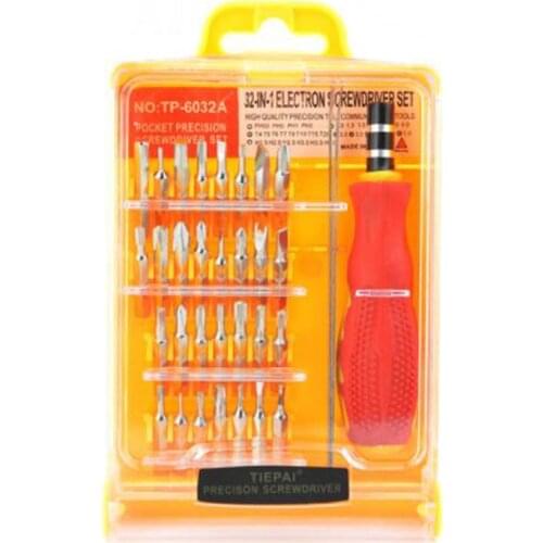 Set 32In1 Magnetic Screwdriver Repair Tools Tweezer Screwdriver Bits for Mobile Phone iPad Laptop PC Fix Repair Hand Tool
