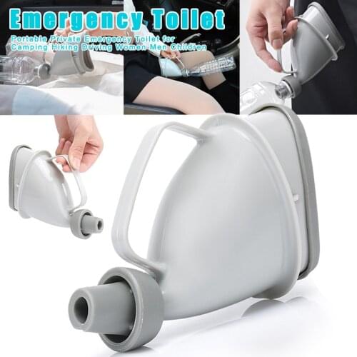 NEW Portable Private Emergency Toilet for Camping Hiking Driving Women Men Children