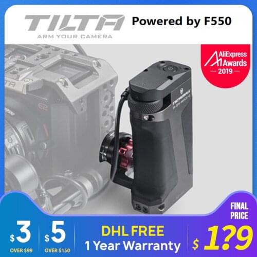 TILTA Side Focus handle powered by F550 / E6 for z-cam