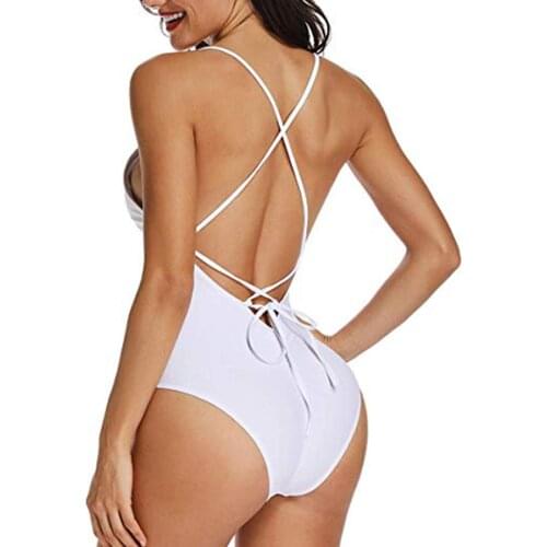 9 Color Padded Bather Sexy Female Swimsuit one piece swimwear thong women monokini bathing suit swim wear