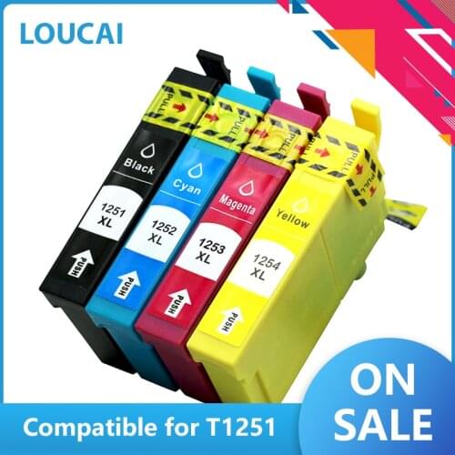 T1251 T1252 T1253 T1254 Compatible ink cartridge for Epson Stylus NX125/NX127/NX130/NX230/NX420/NX530/NX625 Workforce320/323
