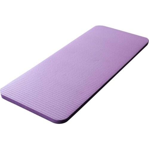 Top!-15MM Thick Yoga Mat Comfort Foam Knee Elbow Pad Mats for Exercise Yoga Pilates Indoor Pads Fitness Training