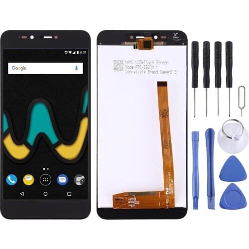 LCD Screen and Digitizer Full Assembly for Casper Via M3 (Black)