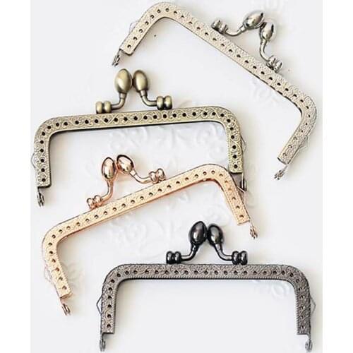 5pcs/lot Wholesale 10.5cm Bud Head Metal Purse Frame Handle for Bag Sewing Craft Tailor Sewer