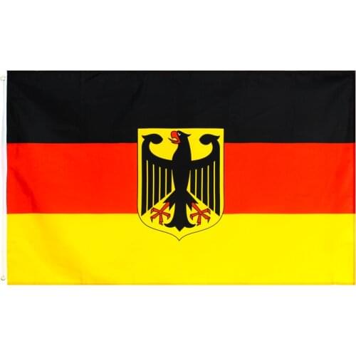 60x90cm/90x150cm Germany DEU National Emblem Flag 2x3ft/3x5ft DE Banner