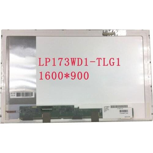 Free Shipping LP173WD1 TLG1 N173O6-L02 LTN173KT02 B173RW01 V.3 B173RW01 V.4 LTN173KT01 Laptop Lcd Screen Pancel LVDS 40pins