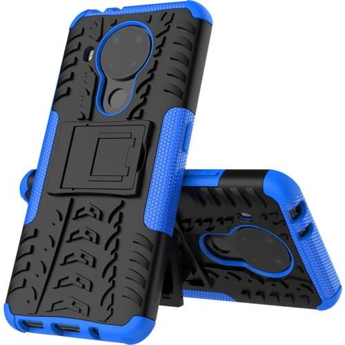 For Nokia 5.4 Case Nokia 3.4 Rubber Anti-Knock Hybrid Phone Cover For Nokia 2.4 5.3 2.3 nokia 7.2 6.2 4.2 3.2 2.2 fundas
