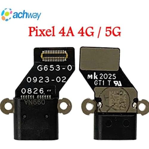 For Google Pixel 4A 5G Charging Connector Charger Port Dock Plug Connector Board For Google Pixel 4A Charging Port Flex Cable