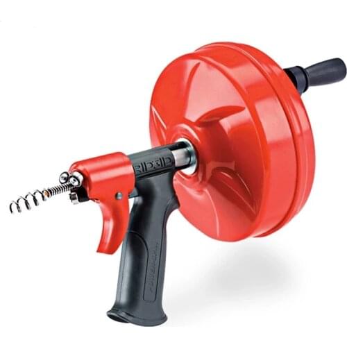 Sewer dredging artifact household kitchen toilet toilet floor drain clogging cleaning tool pipe machine electric