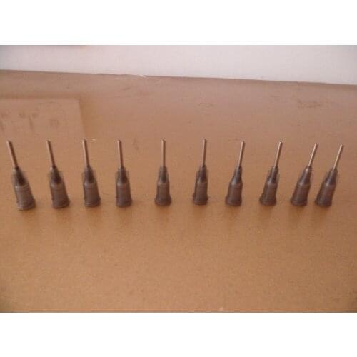 New 16gauge 1/2inch 50 pcs Stainless steel Tip W/ ISO standard helix luer lock Epoxy Precision Blunt glue Dispensing Needle/Tips