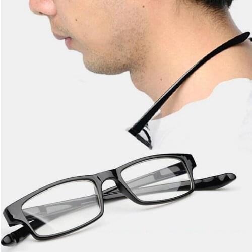 New Unisex Hanging Neck Portable Reading Glasses Anti-dropping Light-weight Presbyopia Glasses