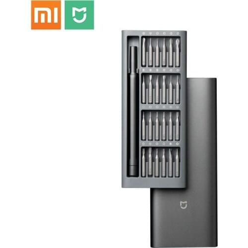 Original Xiaomi Mijia Wiha 24 in 1 Precision Screw Driver Kit 60HRC Magnetic Bits Xiaomi Home Kit Repair Tools Xiomi Xaomi