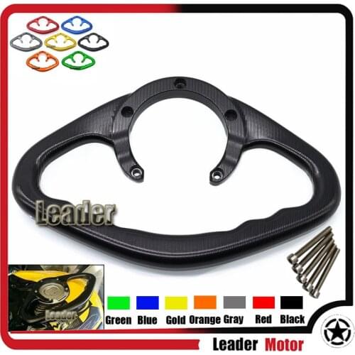 For KAWASAKI Z800 Z1000 ER-6N ER-6F Motorcycle Accessories CNC Passenger Handgrips Hand Grip Tank Grab Bar Handles Armrest Black