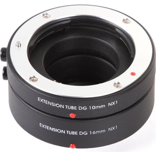 FOTGA Auto Focus AF Macro Extension Tube DG 10mm 16mm Set For Samsung NX Mount Camera Lens