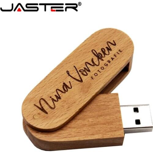 JASTER takubi Wooden USB Flash Drive pendrive 4GB 8GB 16G 32GB 64GB USB 2.0 Memory stick U dick wedding gift LOGO customize