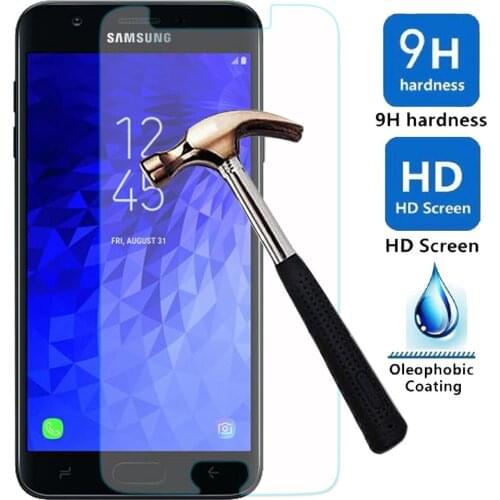 2pcs/lot Tempered Glass Screen Protector Explosion-proof Front Films For Samsung Galaxy J7 2018/Star/Refine/Aero/Aura/Top/Eon