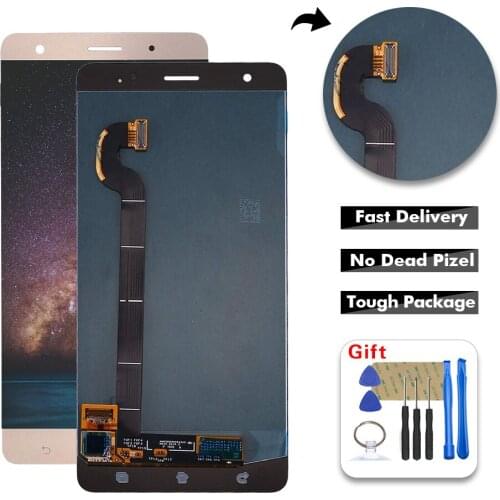 For Asus ZenFone 3 Deluxe Z016S Z016D ZS570KL Lcd Display Digitizer Touch Screen Sensor Assembly + Free Tools