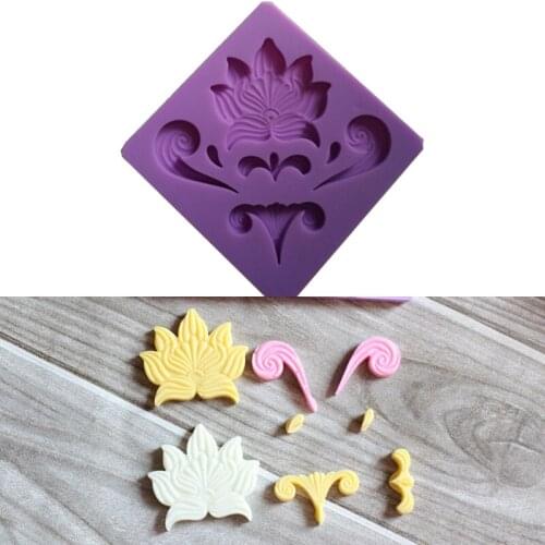 1 pcs Multi-Shape Silicone Cake Moulds DIY Chocolate Moulds Cake Baking Tools Bakeware JH030