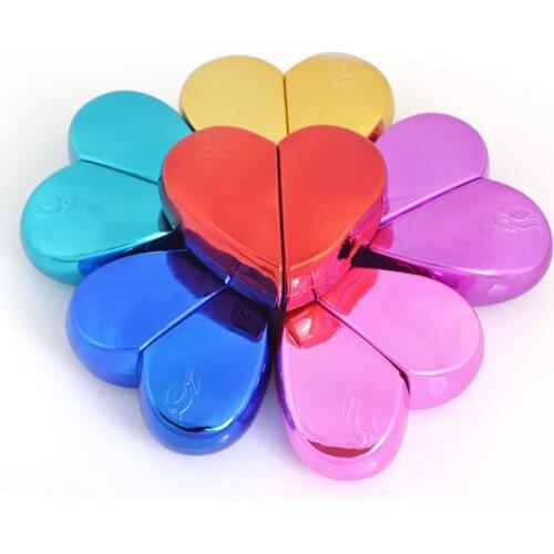 25ML Portable Mini Perfume Bottle Heart Shape Refillable Bottle With Spray Pump Empty Cosmetic Container Spray Bottle For Travel