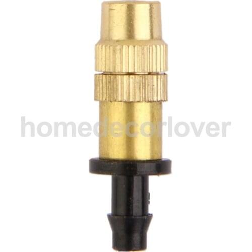 5pcs Adjustable Brass Sprayer Heads Nozzle for Misting Watering Irrigation