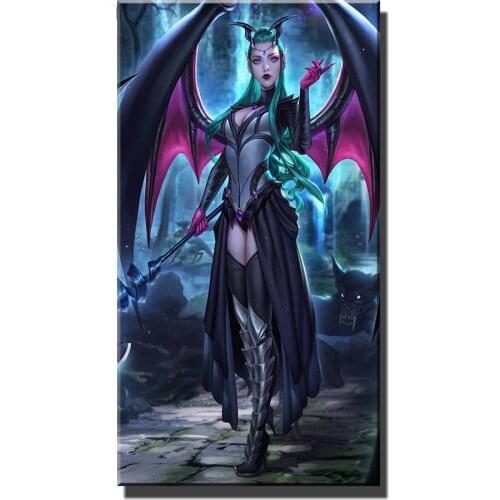 Crystal Diamond Gothic Vampire girl Diy diamond painting Cross Stitch Full Square Round diamond embroidery Portrait Women X138