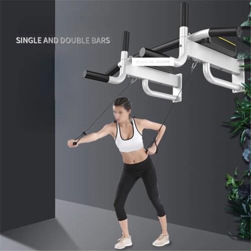 C-B02 Steel Horizontal Bar Multifunctional Adult PullUp Bar Parallel Bars Wall Drilling Chin Up Bar Indoor Fitness Equipment