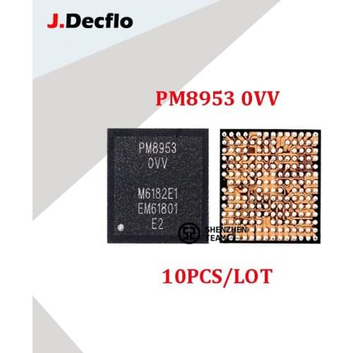 JDecflo 10PCS PMIC PM8953 0VV Power Supply IC Chips For Samsung A605F J810G C7000 XIAOMI MI A1 REDMI NOTE 3 4 4X 6 OPPO A5 A7