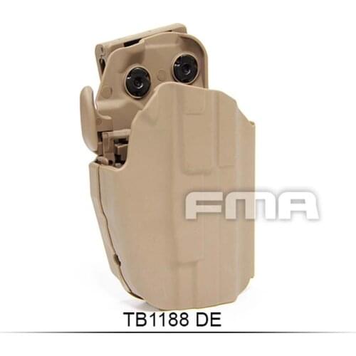 FMA GLS5 Glock Pistol Pouch Belt System TB1188 DE Tactical Magazine Hunting bag Case Free Shipping