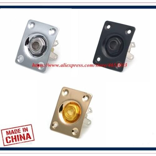 Guitar accessories - Electric guitar/bass square socket, audio output port - Guitar parts