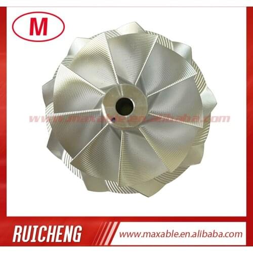 GTX3582 GEN ll 58.23/76.43 mm 9+0 blades high performance turbocharger billet/milling/aluminum 2618 compressor wheel