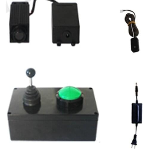 Room escape adventurer game props cradle head controller adjust moving lasers open lock to escape from chamber room takagism