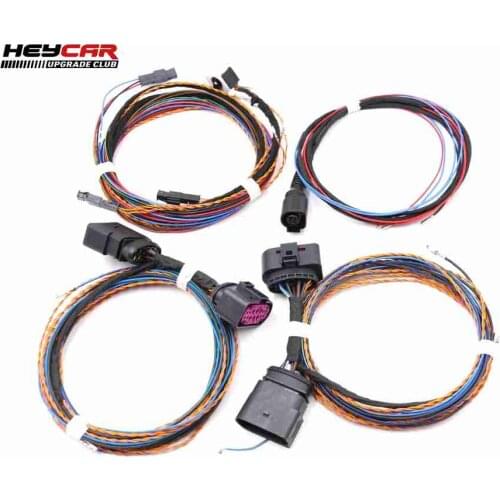 FOR VW Golf VI 6 MK6 Touran Xenon Headlight Auto Leveling Range Headlight Cornering AFS Wire/cable/Harness Xenon Lamp LED Light