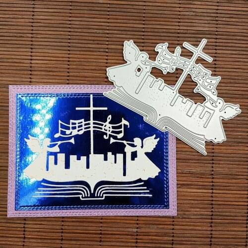 Metal Cutting Dies Stencil Scrapbooking DIY Album Stamp Paper Card Embossing Decoration 11.4x8.4cm/4.49x3.31in