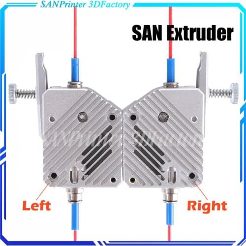 NEW!!! High Quality Dual Gear All Metal Bmg Extruder Bowden Dual Drive Extruder For 3d Printer Mk8 Cr-10 Prusa I3 Mk3 Ender 3