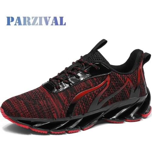 PARZIVAL Mens Shoes Casual Sneakers Blade Casual Shoes Men Sneakers Mesh Tenis Masculino Adulto Men Sneakers Zapatos De Hombre