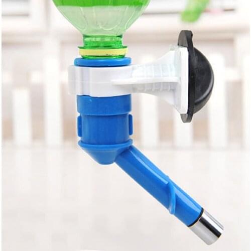 A Pet Water Feeder Pet Drinking Water bottle Head Portable Water Bottle Dispenser Outdoor Travel Pet drinking Water