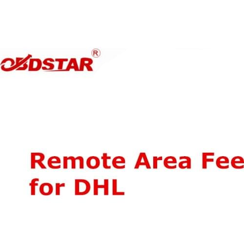 Remote Area Fee for DHL