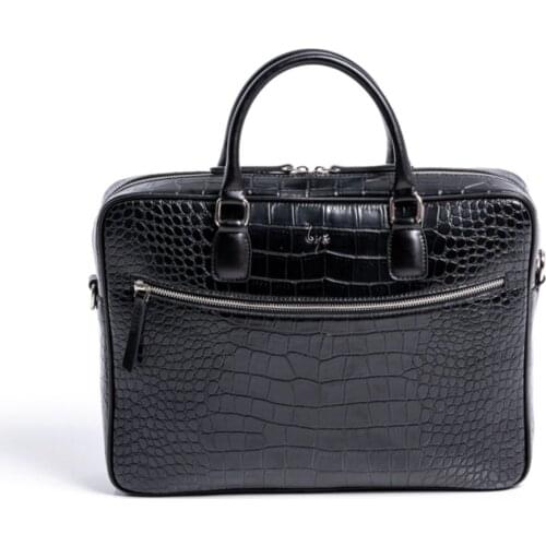 Briefcase Faux Leather 40 30 8 K-black BYZ-231