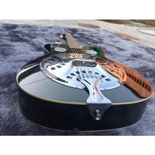 Genuine Good Resonator Dabro/Hawaii Metal Electric Guitar Free Shipping #B88