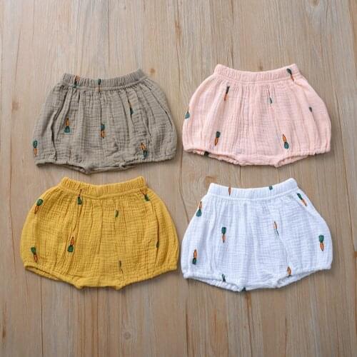 Baby Shorts Baby Casual Clothes Boys Girls Bloomers Baby Toddler Newborn Shorts Bread Pants Children Clothing 0-4 Years
