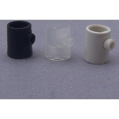 10pieces/lot D13*H17mm M10 thread wire lock plastic cable grips Cable Glands Connectors with M6 screw cable strain relief