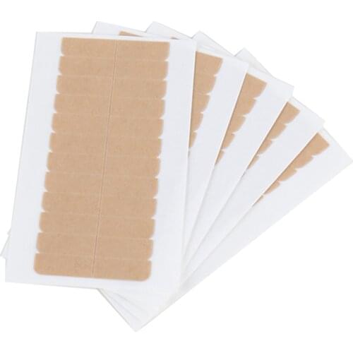 60pcs Waterproof Lace Front Support Sticky Tape for Skin Weft Wig Hairpiece