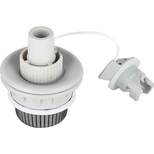 Kayak Inflatable Air Pump Adapter Rowing Boat Air Valve Adaptor Plastic for Boats Kayak Parts Inflatable Boat Accessories