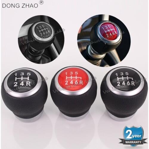 For Subaru Legacy 2010 2011 2012 2013 2014 2015 2016 2017 2018 2019 Car-styling Manual 6 Speed Leather Gear Stick Shift Knob